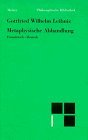 Metaphysische Abhandlung / Discours de Metaphysique. Zweisprachige Ausgabe. Franzsisch / Deutsch.