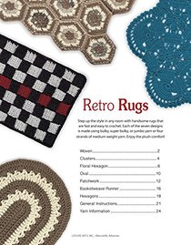 Retro Rugs | Crochet | Leisure Arts (6887)