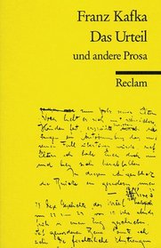 Das Urteil Und Andere Prosa