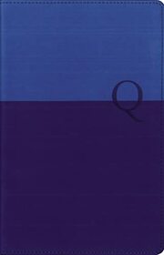 NIV, Quest Study Bible, Personal Size, Leathersoft, Blue, Thumb Indexed: The Question and Answer Bible
