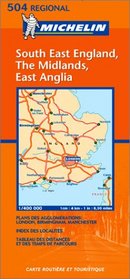 Michelin South East England, the Midlands, East Anglia (Michelin Atlases)