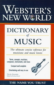 Webster's New World Dictionary of Music