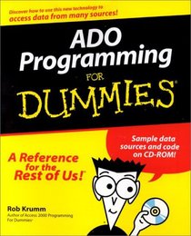 ADO Programming for Dummies (with CD-ROM)
