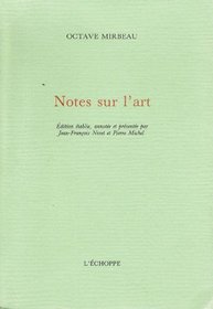 Notes sur l'art (French Edition)