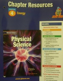 Glencoe Science: Physical Science C4 Energy 628p 2002