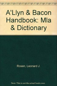 A'Llyn & Bacon Handbook: Mla & Dictionary