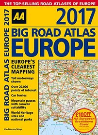 Big Road Atlas Europe 2017