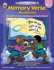 Memory Verse Mysteries: Break the Code and Discover God's Word (Grades PreK-K) (Fun Faith-Builders)