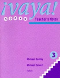 Vaya! Nuevo 3: Teachers Resource Book (Vaya Nuevo)