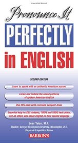 Pronounce It Perfectly In English (Audio CD)