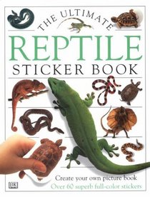 Ultimate Sticker Book: Reptiles