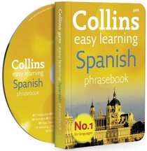 Collins Gem Easy Learning Spanish Phrasebook and CD Pack