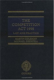 The Competition Act 1998: Law and Practice