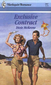 Exclusive Contract (Harlequin Romance, No 2867)