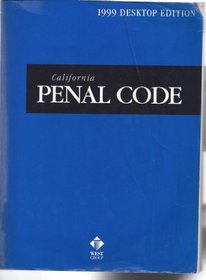West's California Codes: Penal Code (1999 ed)
