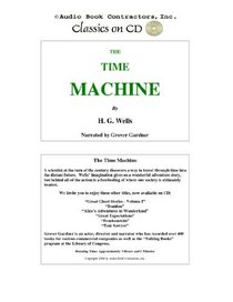 The Time Machine (Classic Books on CD Collection) [UNABRIDGED}