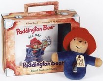 Paddington Bear Gift Set: Board Book  Plush Rattle