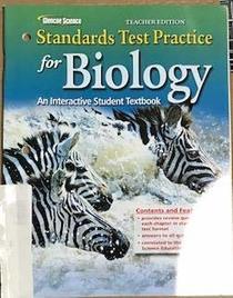 Glencoe Science Standards Test Practice for Biology An Interactive Student Textbook
