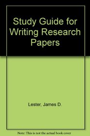Study Guide for Writing Research Papers