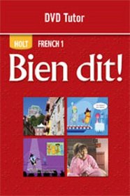 Bien dit! (French 1) DVD TUTOR