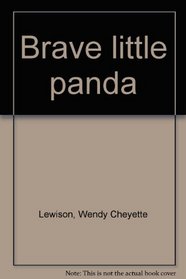 Brave little panda