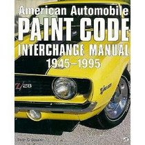 American Automobile Paint Code Interchange Manual 1945-1995