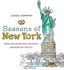 Seasons of New York: Relax and Color Away the Hustle and Bustle of the City