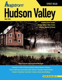 Hagstrom Hudson Valley, New York Street Atlas