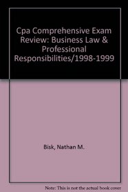 CPA Comprehensive Exam Review: Business Law and Professional Responsiblities 1998-1999 (Vol 4)