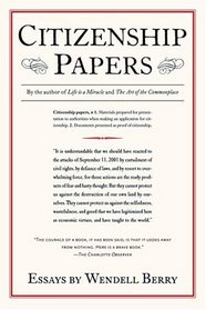 Citizenship Papers : Essays