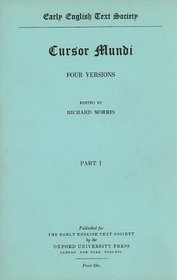 Cursor Mundi I Text 11. 1-4954 (Early English Text Society Original Series) (v. 1)