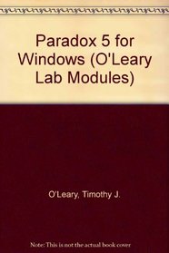 Paradox 5.0 Windows (O'Leary Series)