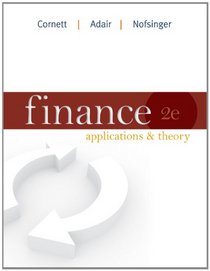 Finance: Applications and Theory (Mcgraw-Hill/Irwin Series in Finance, Insurance and Real Estate)