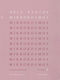 Mikrokosmos Volume 5 (Pink) (Mikrokosmos (Boosey & Hawkes))