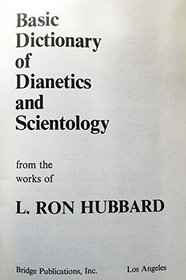 Basic Dictionary of Dianetics and Scientology