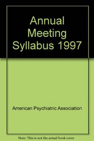 APA Annual Meeting Syllabus 1997