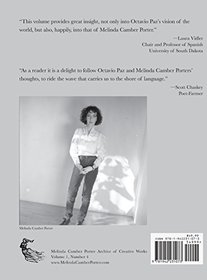 Melinda Camber Porter in Conversation with Octavio Paz, Cuernavaca, Mexico 1983: ISSN Vol 1, No. 4 Melinda Camber Porter Archive of Creative Works