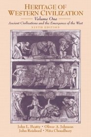 Heritage of Western Civilization, Vol. 1: From Ancient Civilizations to the Making of the West, Ninth Edition