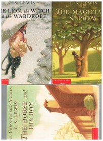 The Chronicles of Narnia Set (Books 1-3) #1 The Magician's Nephew, #2 The Lion, The Witch and the Wardrobe, #3 The Horse and His Boy (The Chronicles of Narnia, 1,2,3)