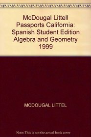 Algebra and Geometry: Spanish Language - California Edition (Spanish Edition)