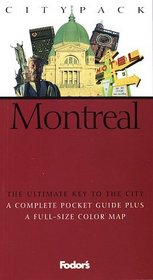 Citypack Montreal, 1st edition (Citypack)