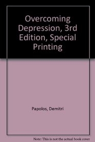 Overcoming Depression, 3rd edition, special printing