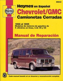 Haynes Repair Manual: Chev GMC Van 68-95-Spanish Edition