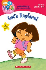 Let's Explore! (Books 1 - 6) (Dora the Explorer Phonics Reading Program, Pack 1)