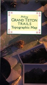 Hiking Grand Teton Trails Topographic Map