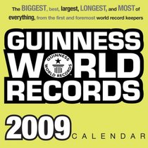 2009 Guinness Book of World Records boxed calendar
