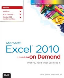 Microsoft Excel 2010 On Demand