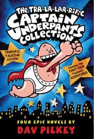 Capt Underpants Boxed Set (1-4) W/ Sound Chip (Captain Underpants)