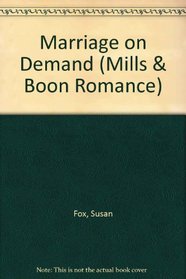 Marriage on Demand (Large Print)