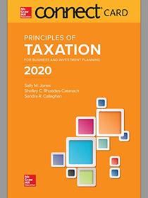 Connect Access Card for Principles of Taxation for Business and Investment Planning 2020 Edition